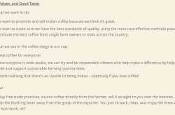 Coffee notes: Indian Bean\