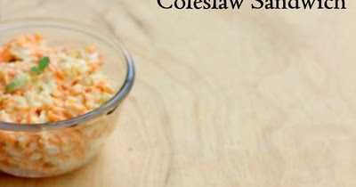 Coleslaw Sandwich