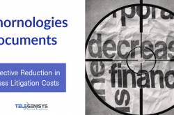 Containing health record costs in mass litigation - Telegenisys Inc USA