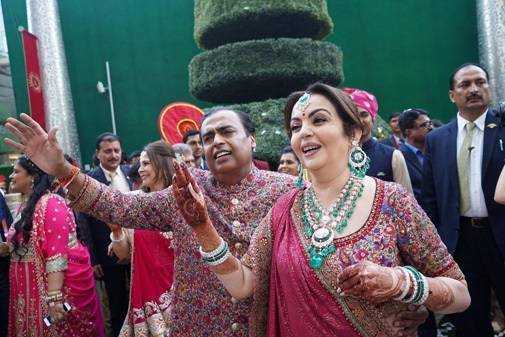 Crazy Rich Ambanis 2: Twitter Had Field Day Over Extravagant Pics, Video From Another Ambani Wedding | OurTitbits
