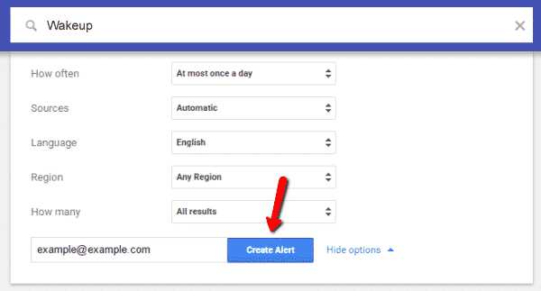 Create Google Alerts : How To Setup Google Alerts