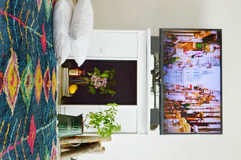 DIY Faux Fireplace That Also Doubles As Storage And TV Station