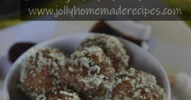 Dates, Almond And Coconut Rolls, No Bake Coconut And Dates Balls | 3 Ingredient Date Bites