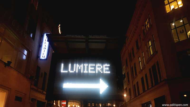 Dazzling Winter Nights - Lumiere London 2018