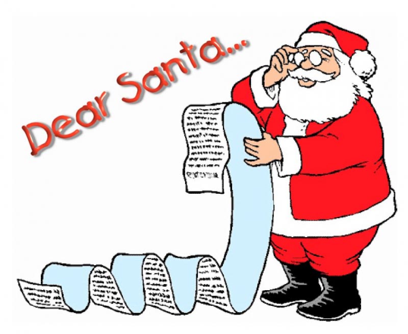 Dear Santa….