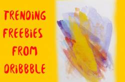 Download Trending Freebies from Dribbble [PSD Ai Sketch] - AnimHuT