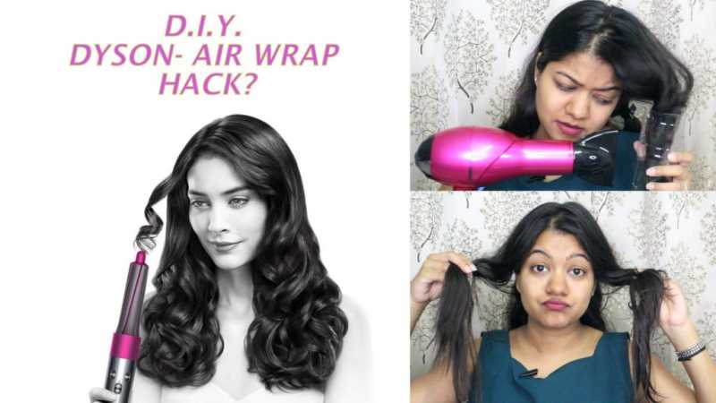 Dyson AirWrap- DIY Viral Hack- The Indian Beauty Blog