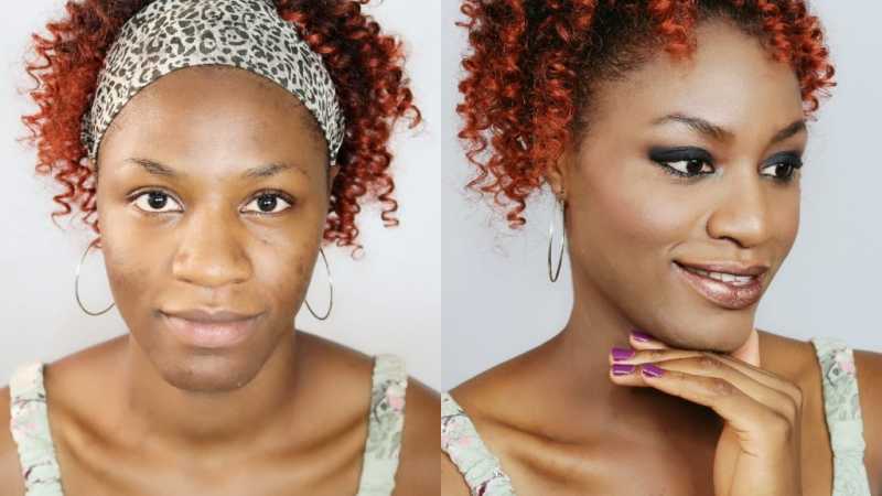 EASY BLACK SMOKEY EYE TUTORIAL ON MY INTERN | B H A R T I P U R I |