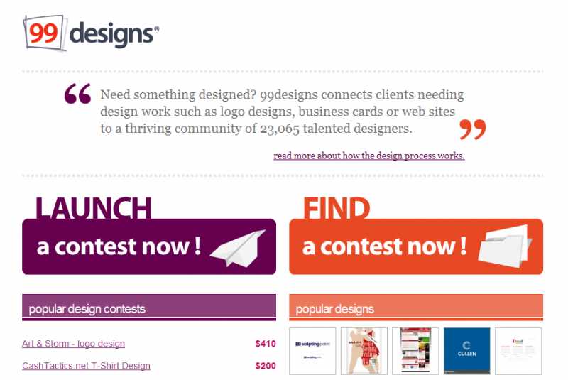 Earn By Designing Logos - 99designs