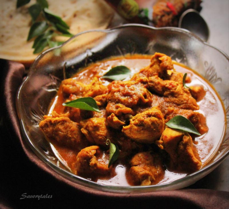 Easy Chicken Chettinad / Chettinad Chicken Gravy Recipe Using Thillai