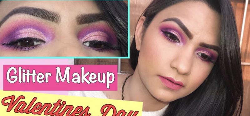 Easy Glamorous Glitter Makeup | Ms Meehnia