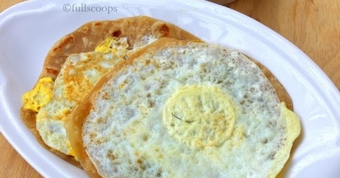 Egg Chapathi | Egg Chapathi Roll