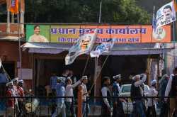 Elections in the air and campaigning on full swing in Jaipur.