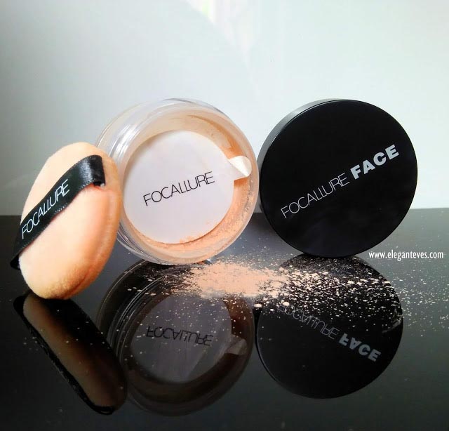 Elegant Eves: Focallure Loose Powder 02 Review, Swatches