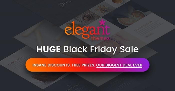 Elegant Themes Black Friday Discount Coupon Codes 2016
