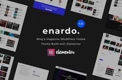 Enardo - Blog & Magazine WordPress Theme Download