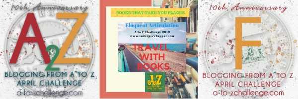 F Is France #TravelWithBooks #AtoZchallenge @AprilA2Z