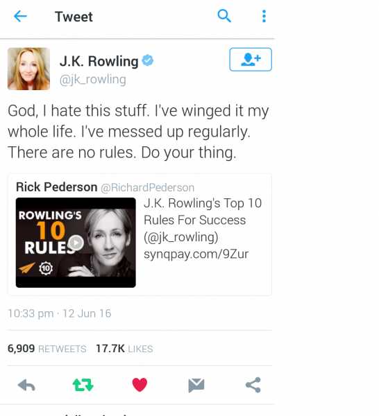 Finally Decoded: JK Rowling