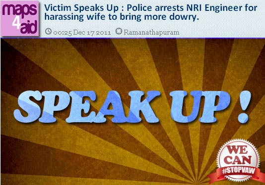 First Step To Fight Violence Against Women