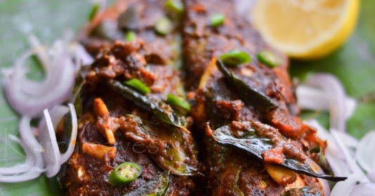 Fish Tawa Fry ( With Coconut Milk)