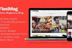 FlexiMag - Viral Blog / News Magazine Blogger Template