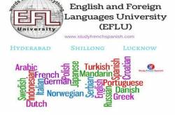 Foreign Language Courses at EFLU Hyderabad, Shillong, Lucknow