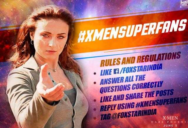 Fox Star India X-Men Superfans Contest - Win Merchandise - ContestNews