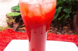 Fruity Plum and Apple Mojito