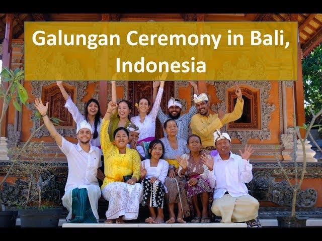Galungan Festival In Bali - Traditional Hinduism In Indonesia