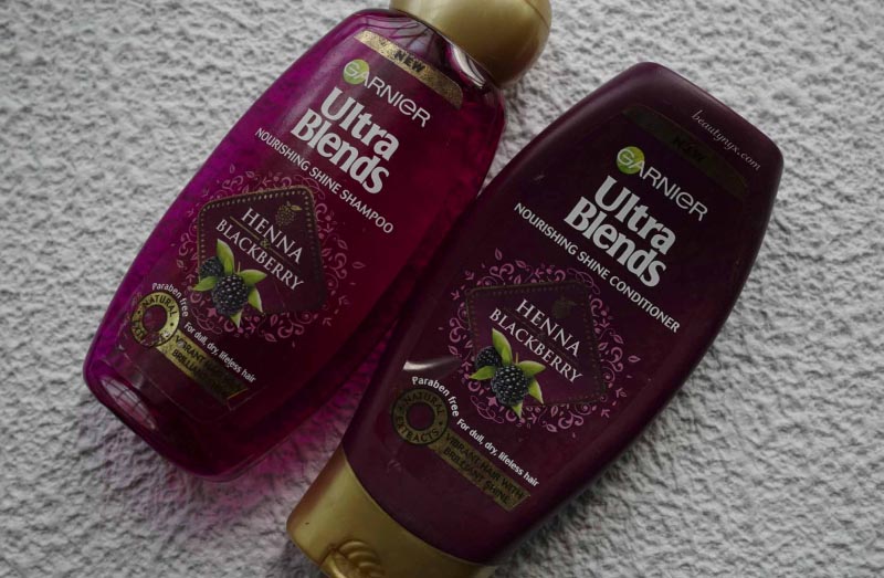 Garnier Ultra Blends Henna & Blackberry Shampoo & Conditioner | Does This Really Pack The Goodness Of Henna?