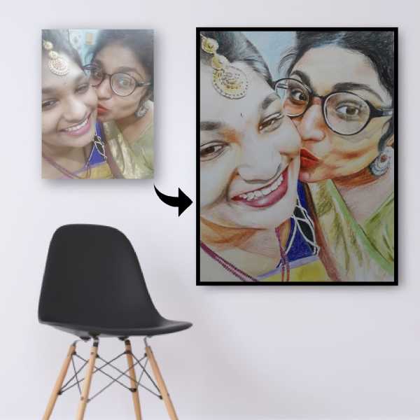 Get A Portrait Painting This Festive Season