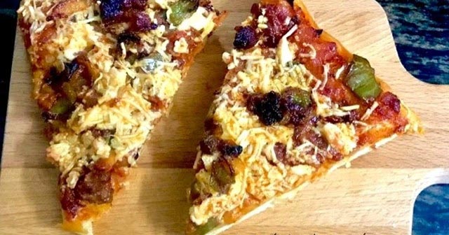 Goan Chorizo Pizza...