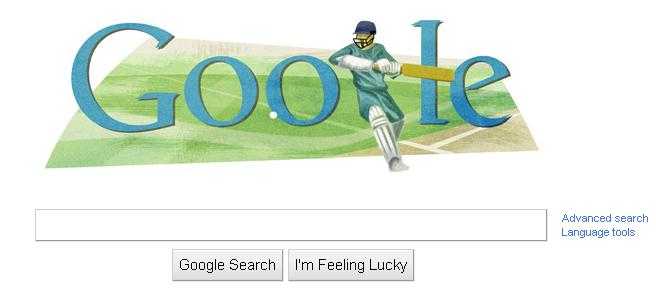 Google Celebrating Cricket