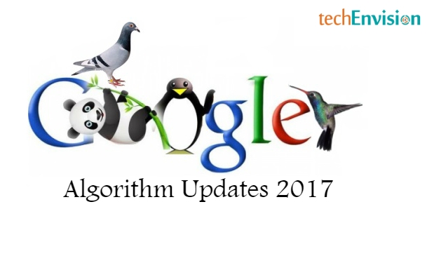 Google Search Algo Updates, Google Panda, Penguin, Hummingbird Updates 2017