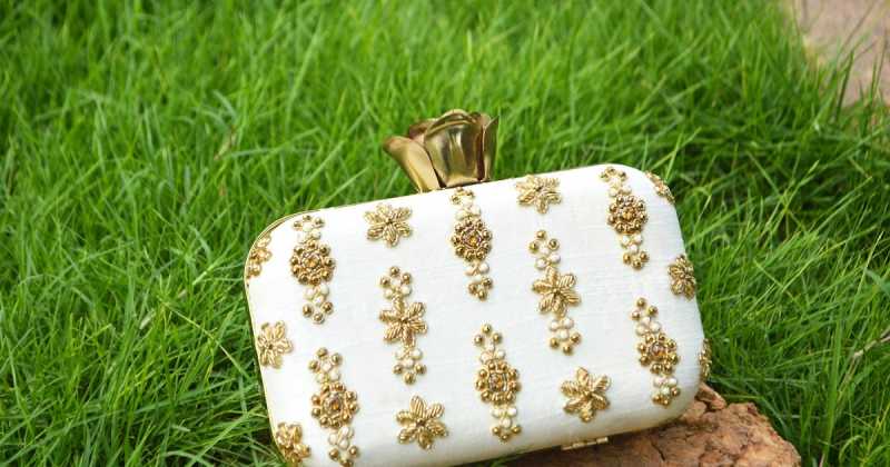 HANDBAGS/POTLIS/ETHNIC CLUTCHES FOR AN INDIAN WEDDING FUNCTION - FT. JIVAANA.COM