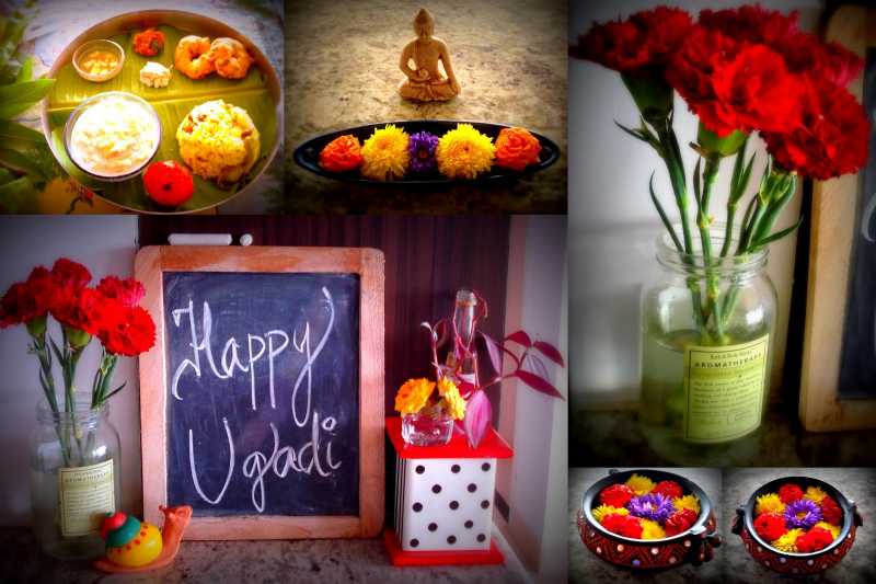 Happy Ugadi, From My Home