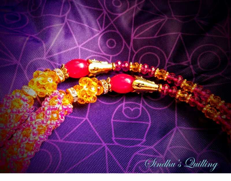 Harmony: Beads, Paper And Resin…