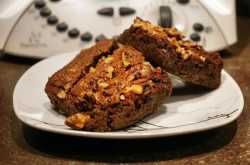 Hazelnuts brownie with thermomix simply and quickly