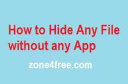 Hide Videos, Images, Files In Mobile without any App (100% Without any App)