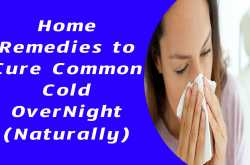 Home Remedies to Cure Common Cold OverNight(Naturally)