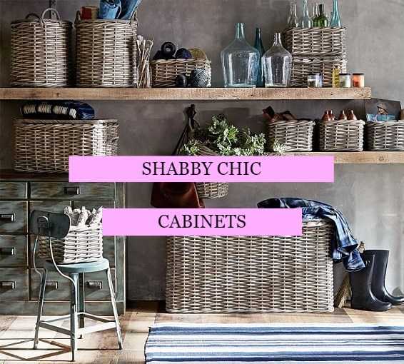 Home Revamp ~ Shabby Chic Cabinets Do It Yourself DIY