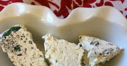 Homemade Herbed Paneer