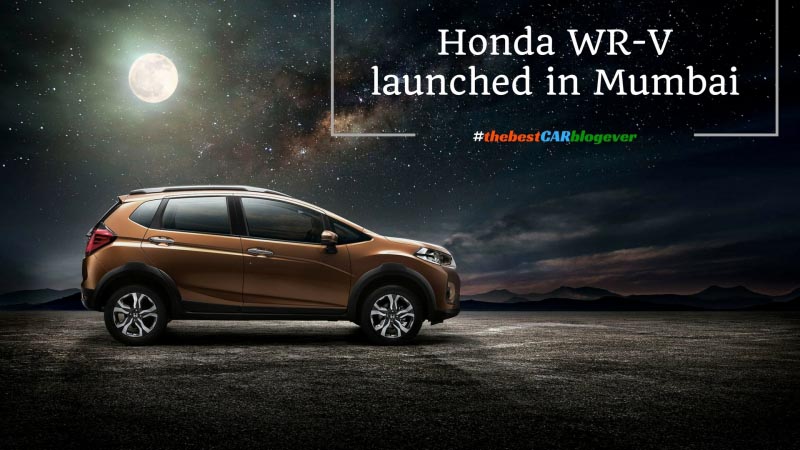 Honda WRV Launched In Mumbai - The Best CAR Blog Ever