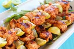 Honey chipotle lime grilled chicken kabobs recipe