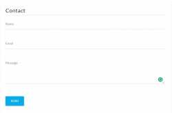 How To Create Material Design Contact Form For Blogger On Static Page Using HTML Code