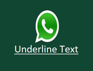 How To Underline Text In WhatsApp - OTechWorld