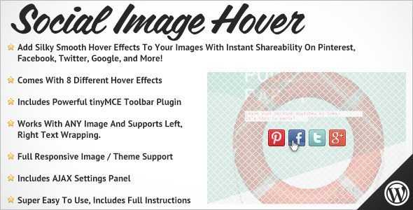 How To Add Share Buttons As Overlay On Your Images In WordPress