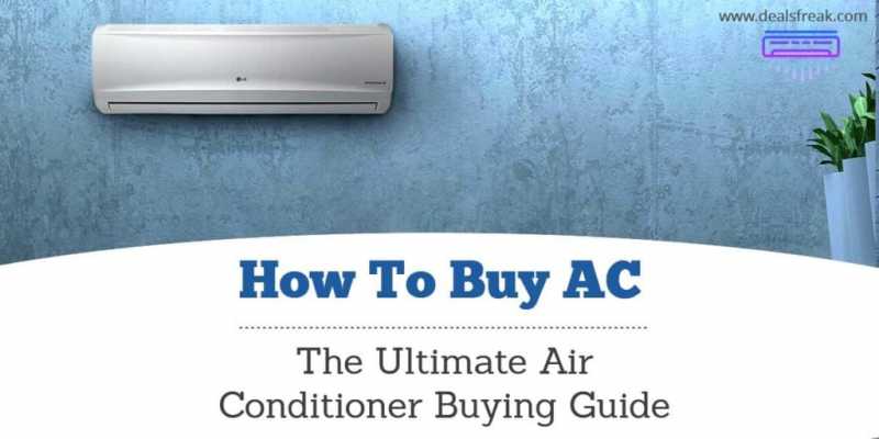 How To Buy The Perfect AC, Air Conditioner Buying Guide 2018