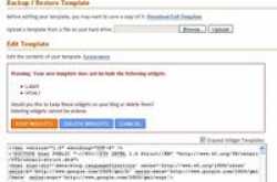 How to change blogger template - update