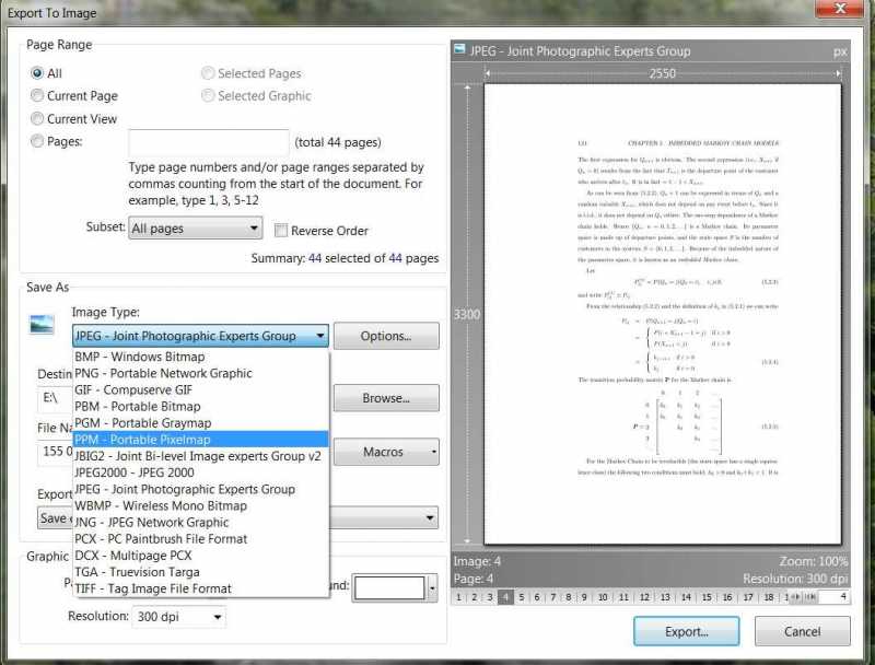 How To Convert PDF Files To JPEG Or PNG Image Files, Batch Convert PDF To JPEG?